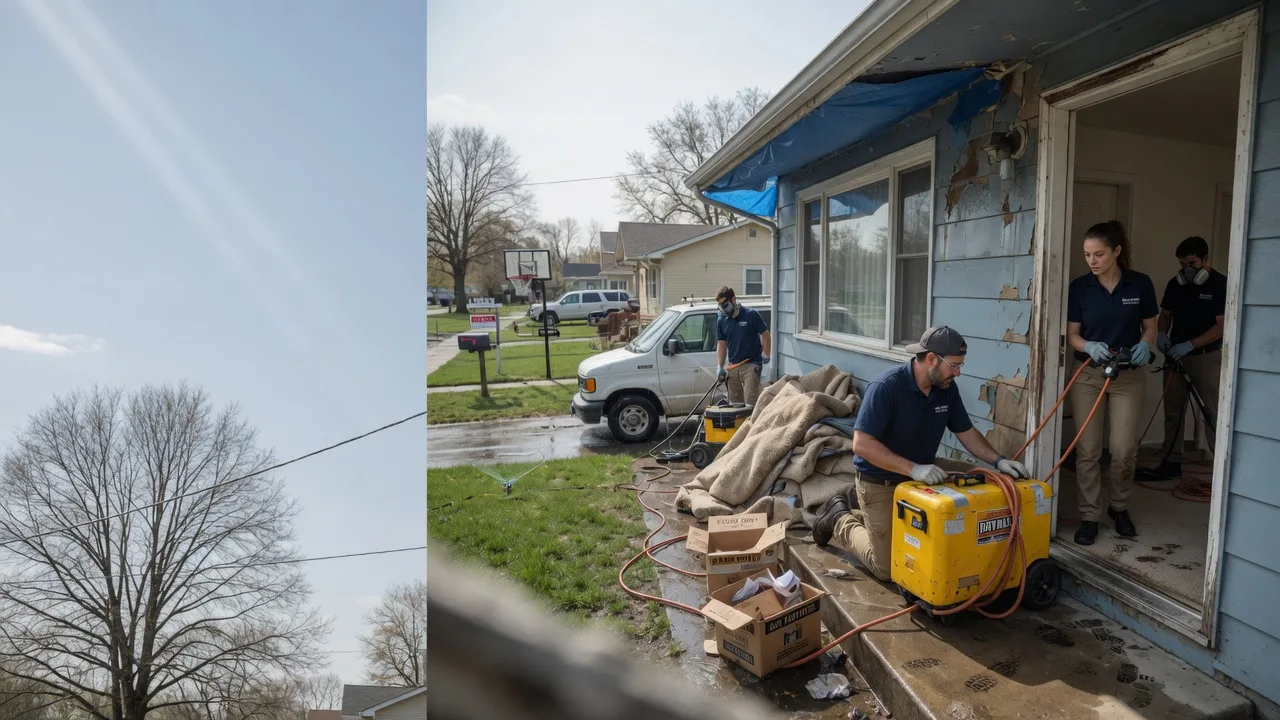 Basement Flood Cleanup in Hudson, MI near me